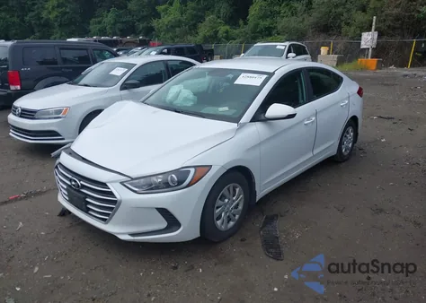 2018 Hyundai Elantra Se from USA, damaged, VIN 5NPD74LF0JH399470